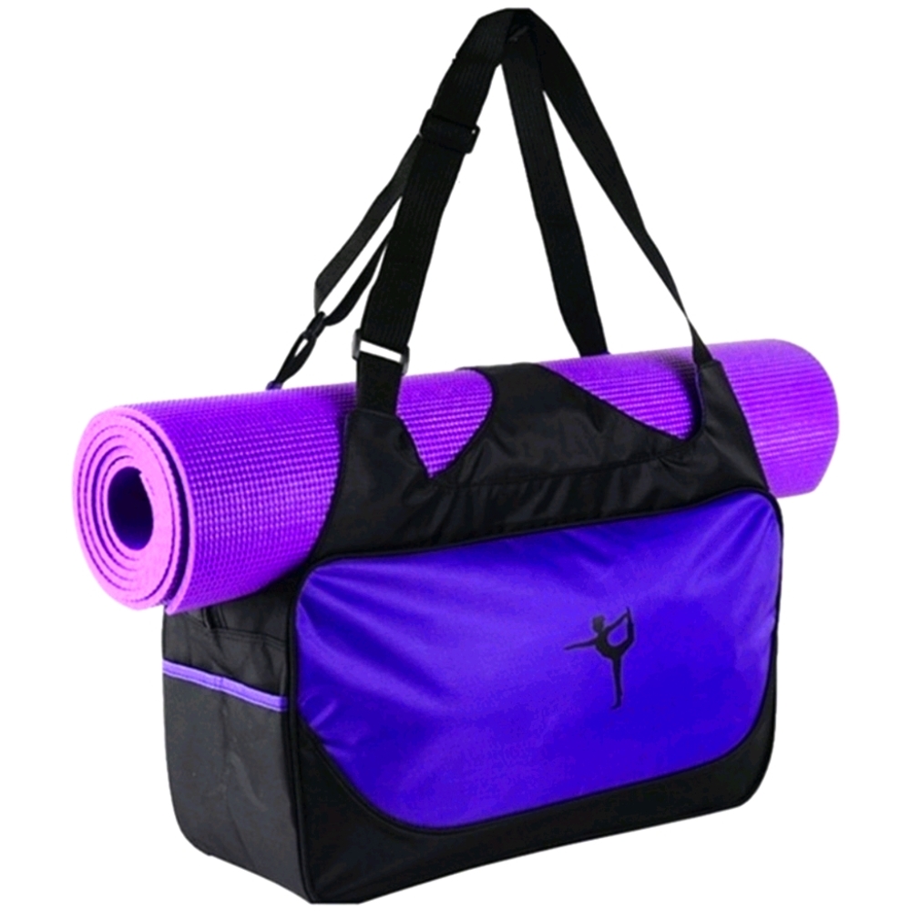 2PC Beautiful Purple Multifunctional Fitness Bag